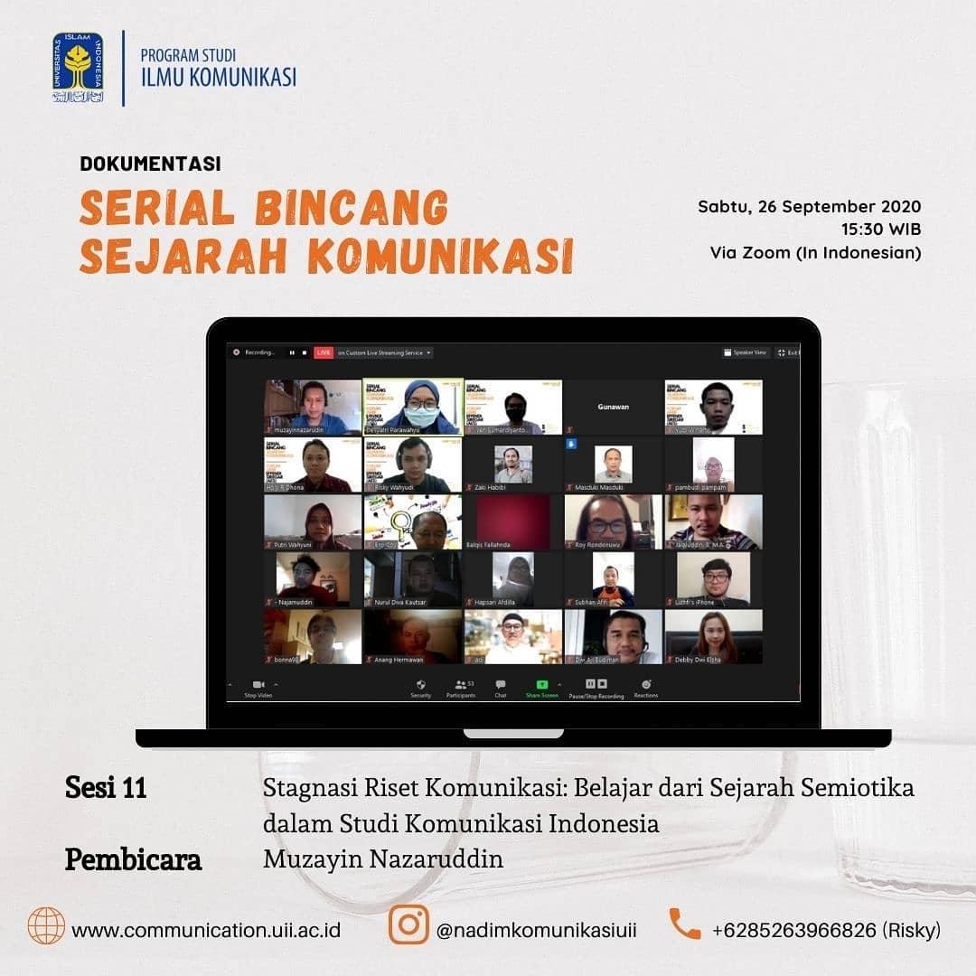 Stagnasi Kajian Semiotika di Indonesia: Dianggap Alat Analisis Teks, Ketimbang Paradigma