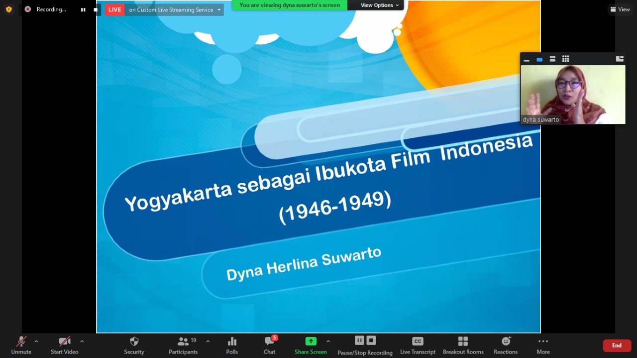 Yogyakarta: The Capital City of Indonesian Films (1946-1949)