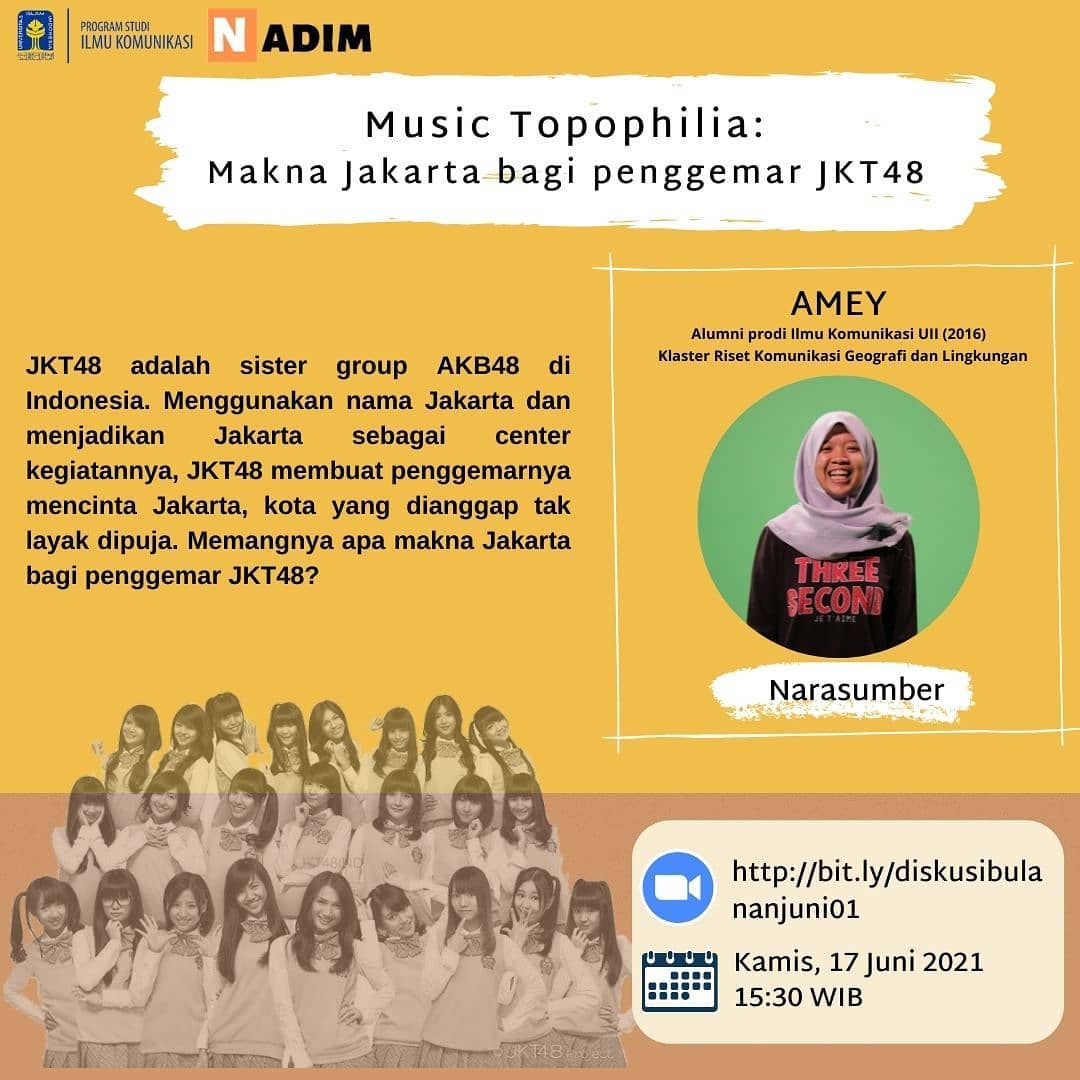 Music Topophilia: Makna Jakarta bagi Penggemar JKT48