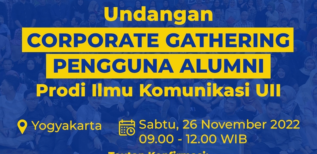 Undangan Corporate Gathering untuk Alumni dan Pimpinan Tempat Bekerja