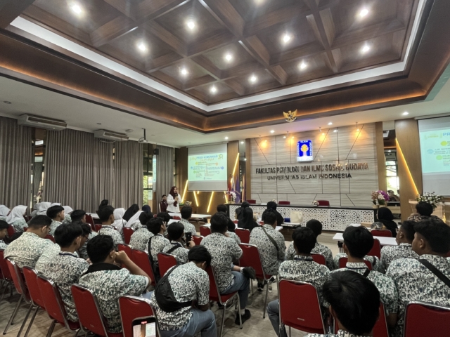 Sharing Session: SMK Islam PB Soedirman 1 Jakarta Lakukan Kunjungan ke Prodi Ilmu Komunikasi UII