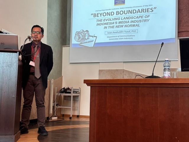 21st Four-Party Scientific Conference, Krakow University of Economics: The Envolving Landscape of Indonesia’s Media Industry in the New Normal