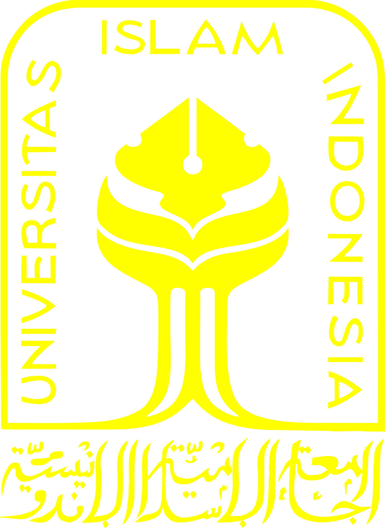 Logo Kuning UII - Program Studi Ilmu Komunikasi