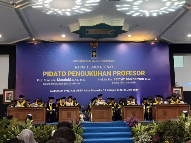 Pidato Pengukuhan Prof. Masduki: Jelaskan Toxic University, Kebebasan Akademik, hingga Catatan Rekomendasi