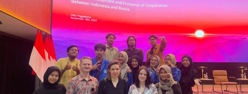 12 IPC Students Join the International Conference ‘Current Development and Prospect of Cooperation Between Indonesia and Russia’