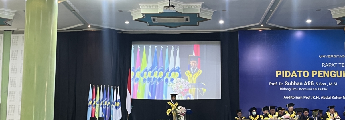 Pidato Pengukuhan Prof. Subhan Afifi: Komunikasi Publik Bidang Kesehatan ‘Kajian Empiris dan Arah Strategis di Era Digital