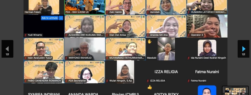 Webinar and Grand Launching of P2A 2025 ‘Creative Home of One ASEAN Community’
