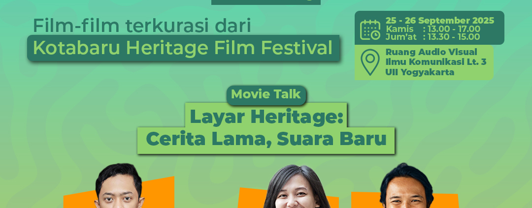 Kaliurang Festival Hub (KalFestHub) seri #7 X Kotabaru Heritage Film Festival