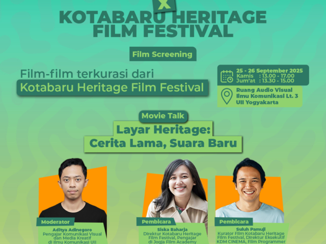 Kaliurang Festival Hub (KalFestHub) seri #7 X Kotabaru Heritage Film Festival
