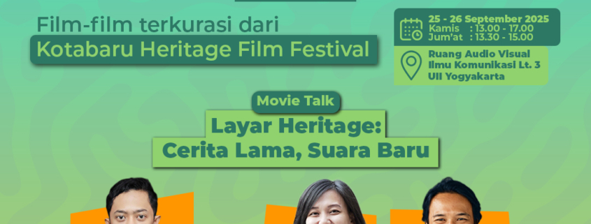 Kaliurang Festival Hub (KalFestHub) seri #7 X Kotabaru Heritage Film Festival