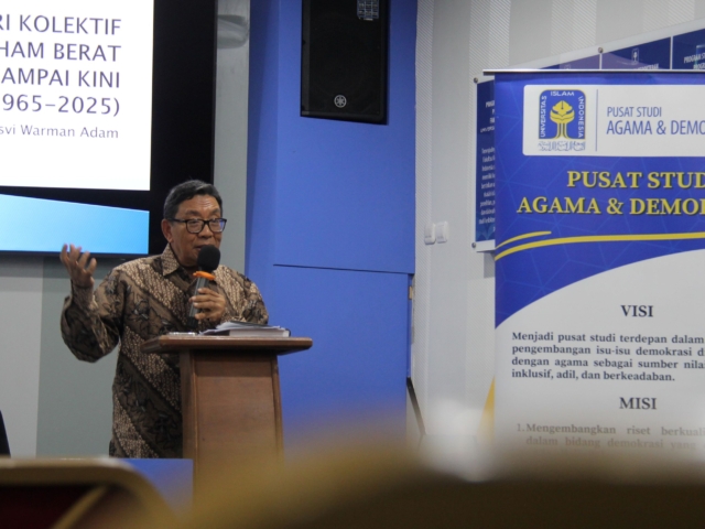 Orasi Kebudayaan FISB UII: Perguruan Tinggi dan Krisis Memori Kolektif terhadap Pelanggaran HAM di Indonesia dari Era Soeharto hingga Jokowi