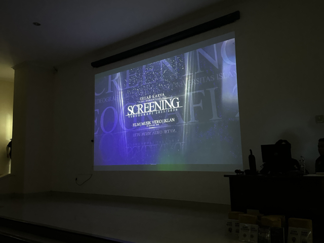 Screening 2025, Ruang Apresiasi dan Evaluasi Karya Videografi Mahasiswa Ilmu Komunikasi UII